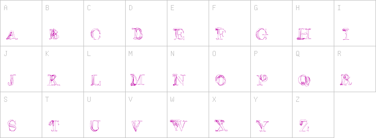 Uppercase characters