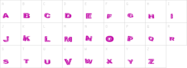 Uppercase characters