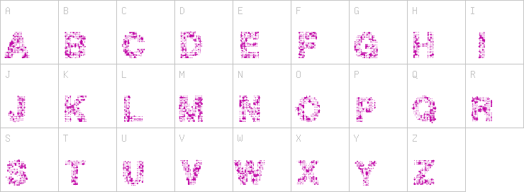 Uppercase characters