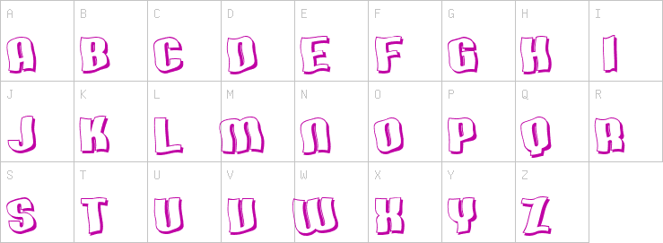 Uppercase characters