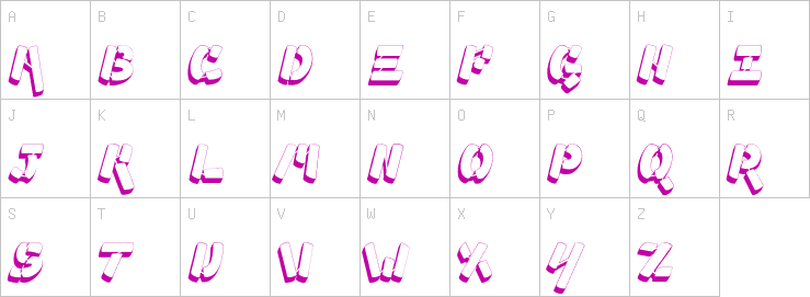 Uppercase characters