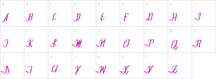 Uppercase characters