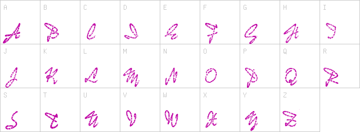 Uppercase characters