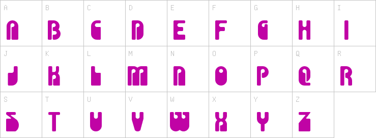 Uppercase characters