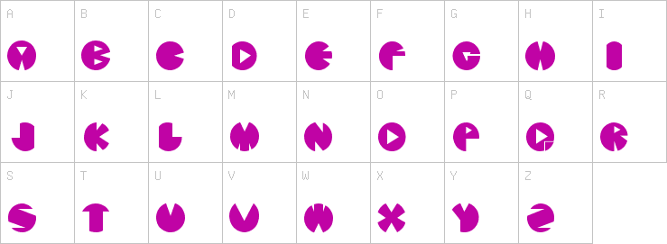 Uppercase characters