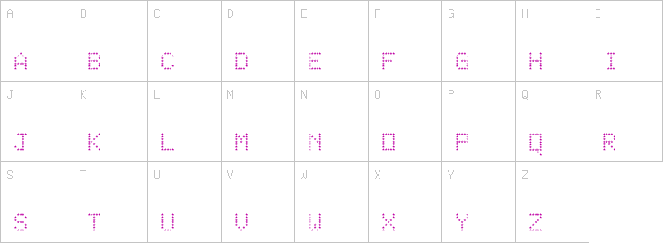 Uppercase characters