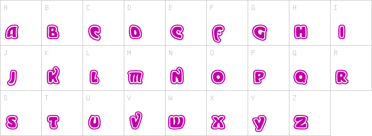 Uppercase characters