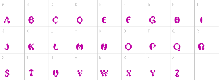 Uppercase characters