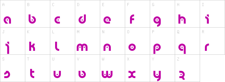 Uppercase characters