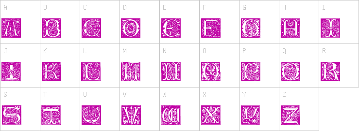 Uppercase characters