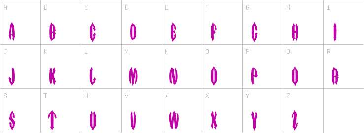 Uppercase characters