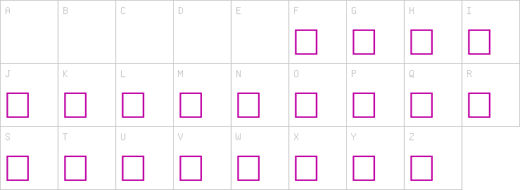 Uppercase characters