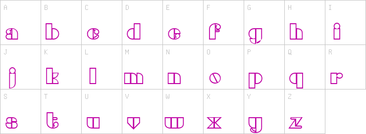 Uppercase characters