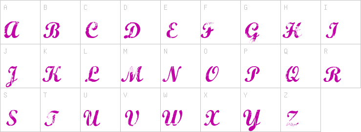 Uppercase characters