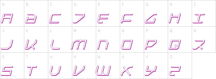 Uppercase characters