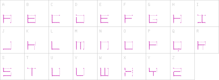 Uppercase characters