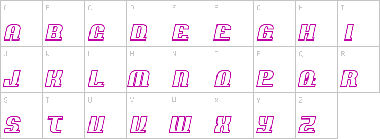 Uppercase characters