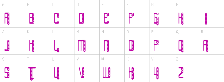 Uppercase characters