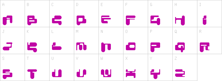 Uppercase characters