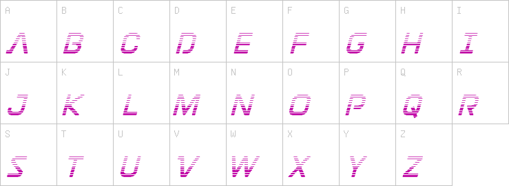 Uppercase characters