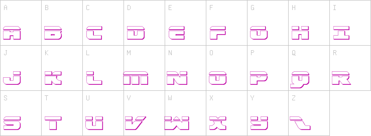 Uppercase characters