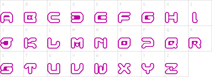 Uppercase characters