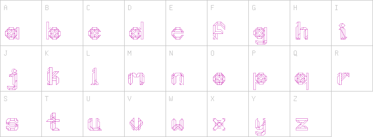 Uppercase characters