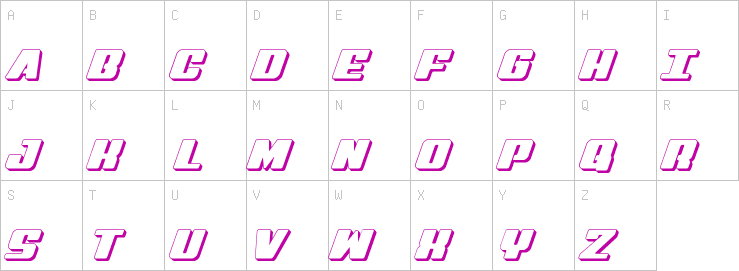 Uppercase characters