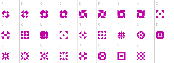 Uppercase characters