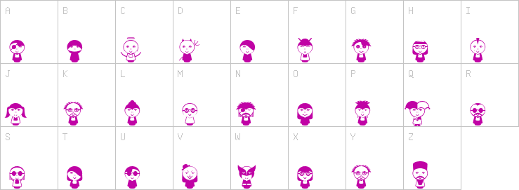 Uppercase characters