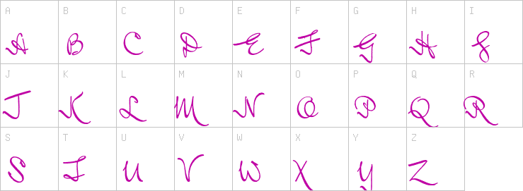 Uppercase characters