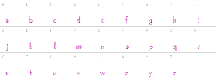 Uppercase characters