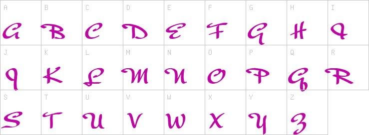 Uppercase characters