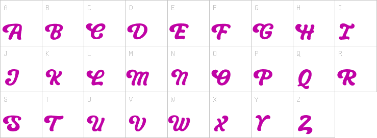 Uppercase characters