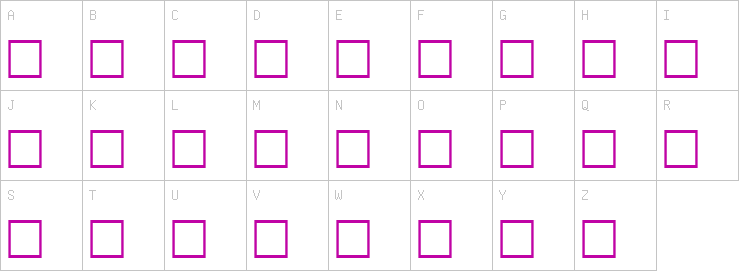 Uppercase characters