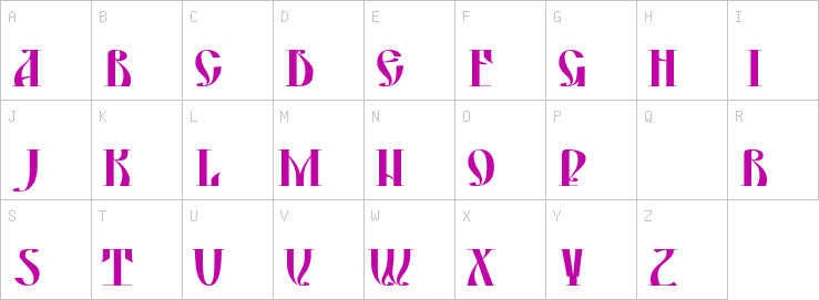 Uppercase characters